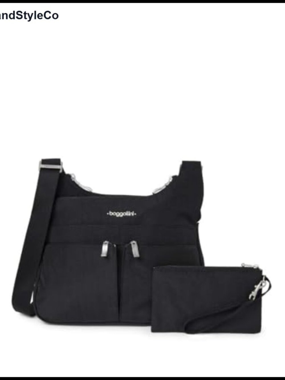 Lightweight Water-Resistant Nylon Crossbody Travel Bag Adjustable Strap
